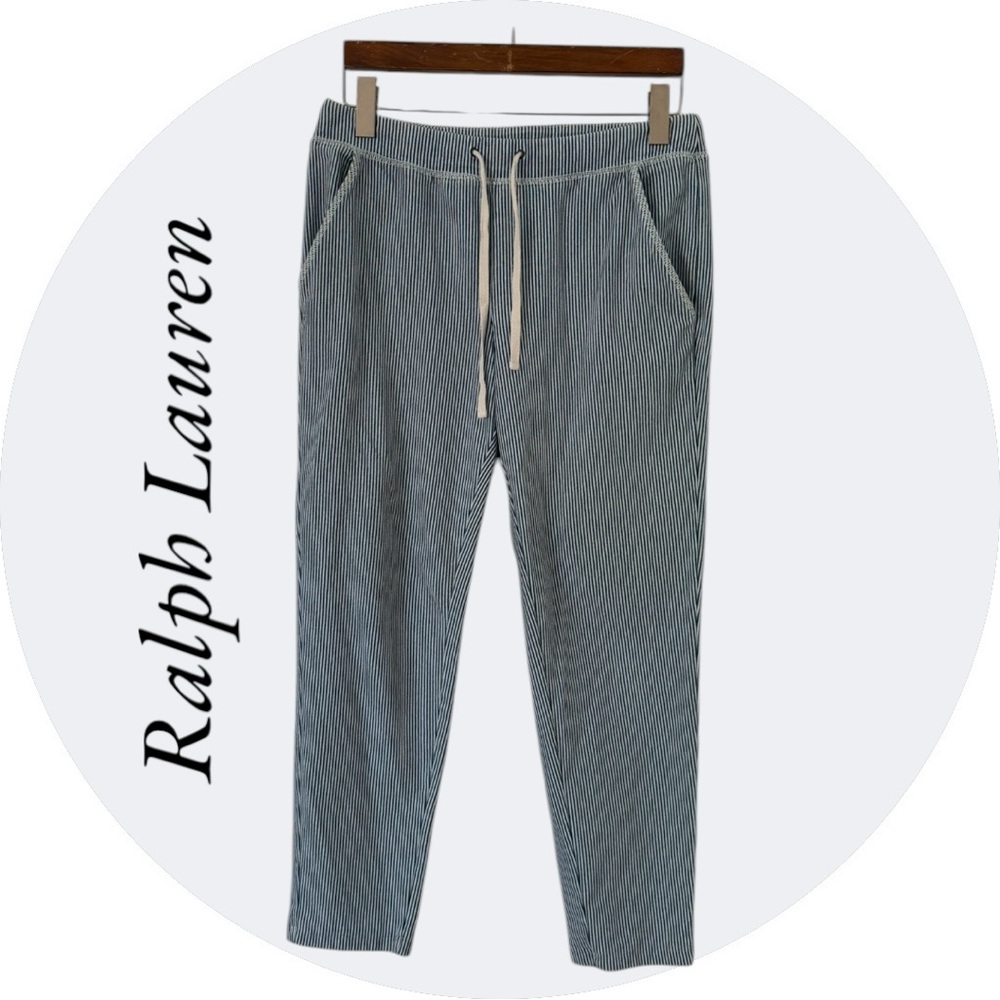 Women’s Ralph Lauren Pants Striped Drawstring